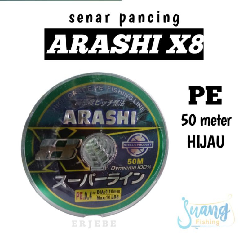 PE ARASHI X8 50 meter