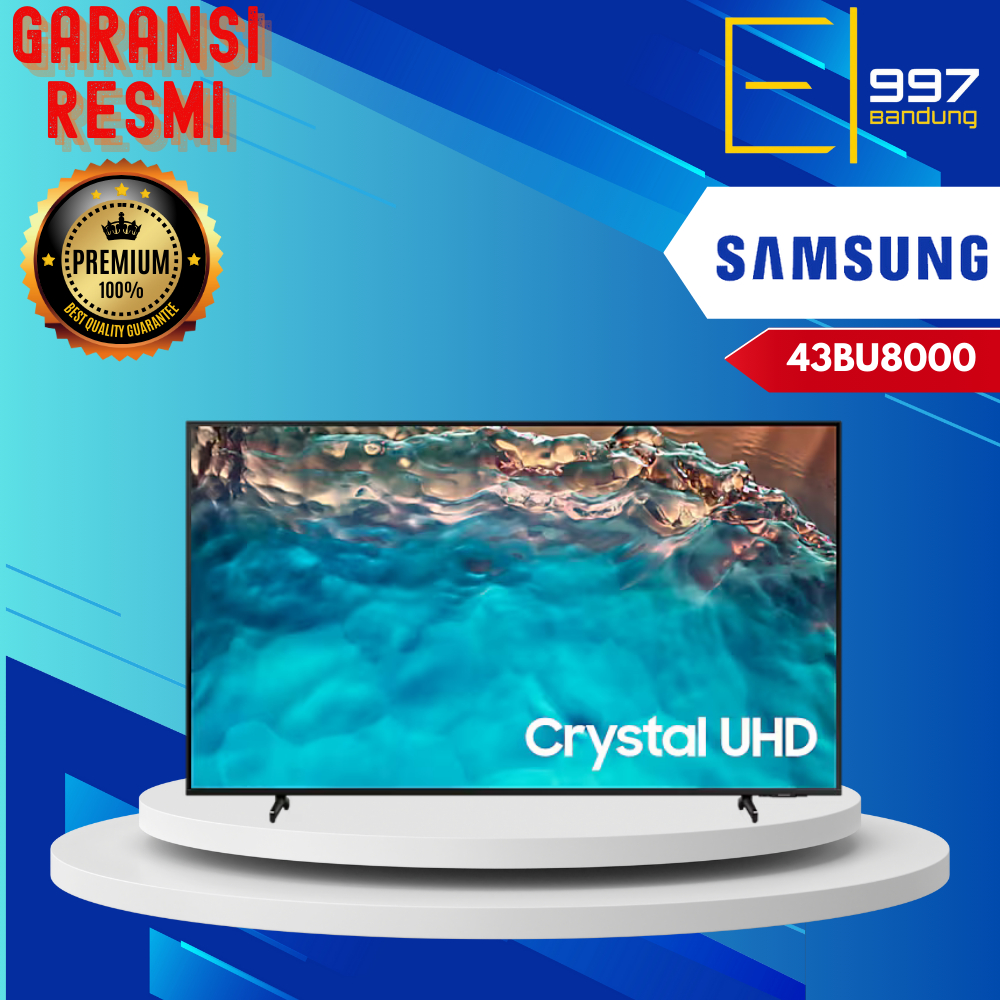 LED TV SAMSUNG 43BU8000 / BU8000 SMART TV 43 INCH CRYSTAL 4K UHD