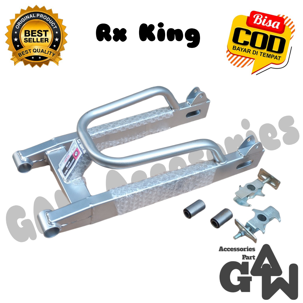 Fork Swing Arm Arem Lengan Ayun Yamaha Rx King Drag Supertrack Silver