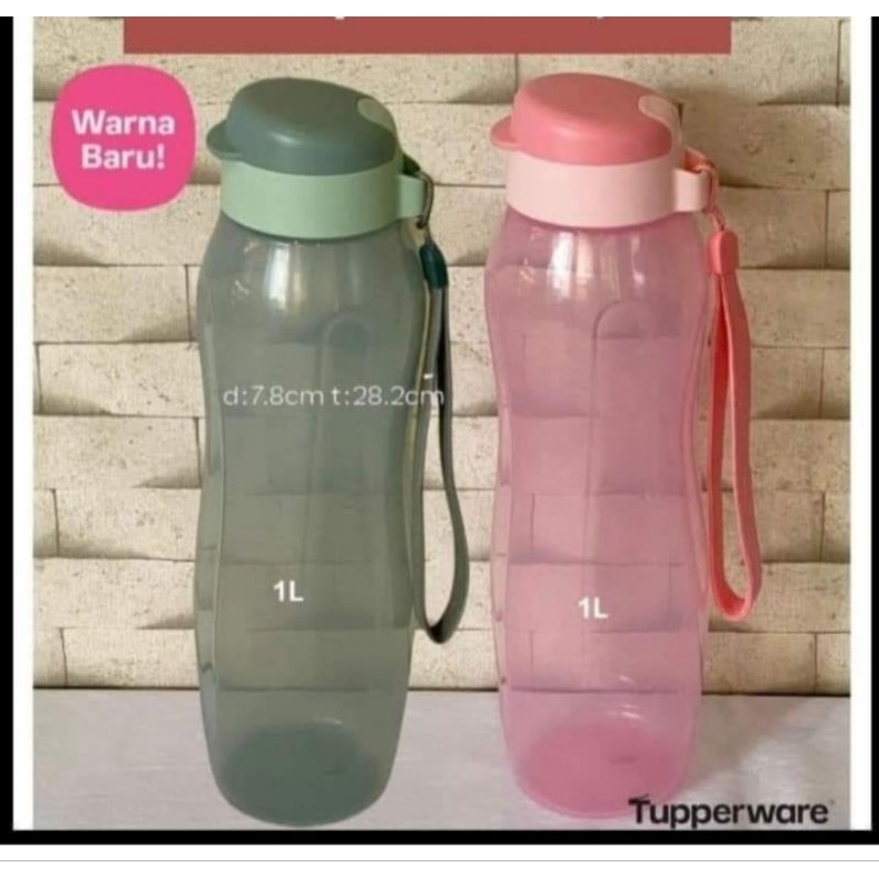 Botol Minum 1 Liter Eco Bottle Tupperware (1 pcs)