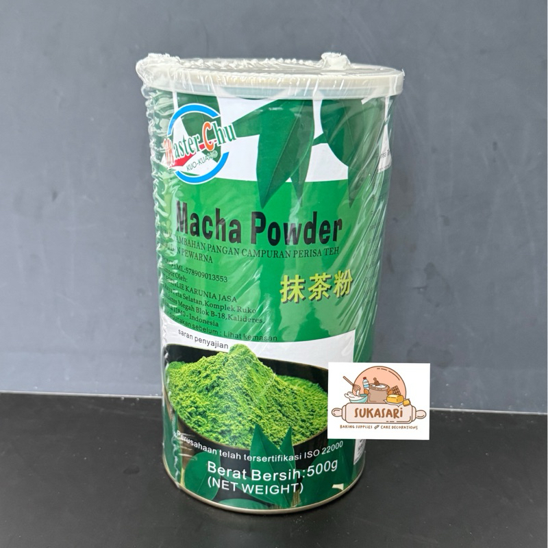 

Master Chu Macha Powder 500gr green tea bubuk Matcha teh hijau