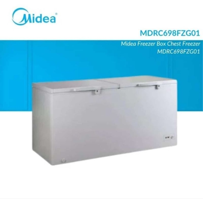 BOX FREEZER MIDEA 515LITER MDRC-698FZG01 BOX FREEZER MIDEA 600LITER CHEST FREEZER MIDEA