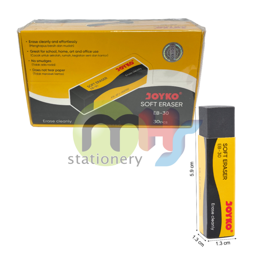 

Eraser Penghapus Joyko EB-30 1 BOX 30 PCS