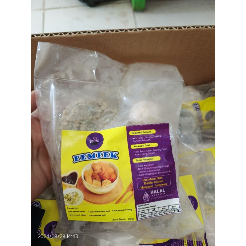 

Pempek MalMar Asli Ikan Tengiri (Frozen)