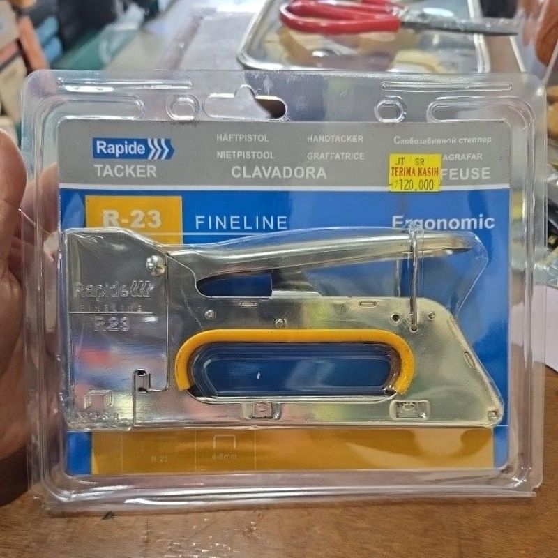 

staples tangan manual RAPIDE / staples rapide /staples jok /staples manual multi fungsi / staples rapide R23