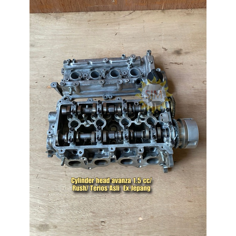 Cylinder Head Assy Avanza 1.5cc/ 3SZ  Deksel 3sz 1500cc Asli Copotan Ex Jepang