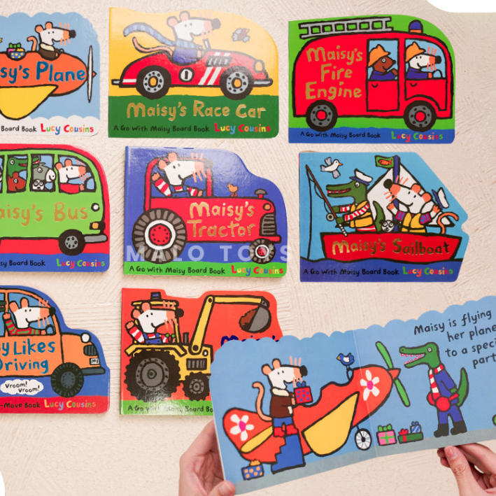 Maisy Board Book Buku Tebal Board Card Picture Book Buku Anak Bergambar Children's English Book Buku