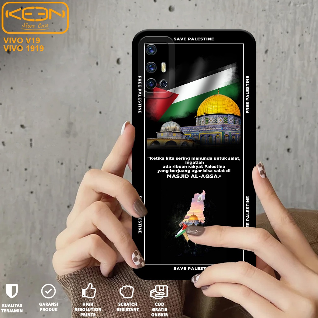 Case Hp Vivo 1919 - Casing Hp Vivo 1919 Motif Palestine - Case Procamera - Softcase Hp Vivo 1919 - S