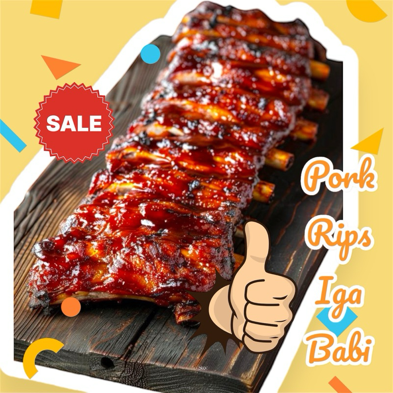 

Pork Ribs Premium No.1 Iga Babi Bakar Home Made By.GC