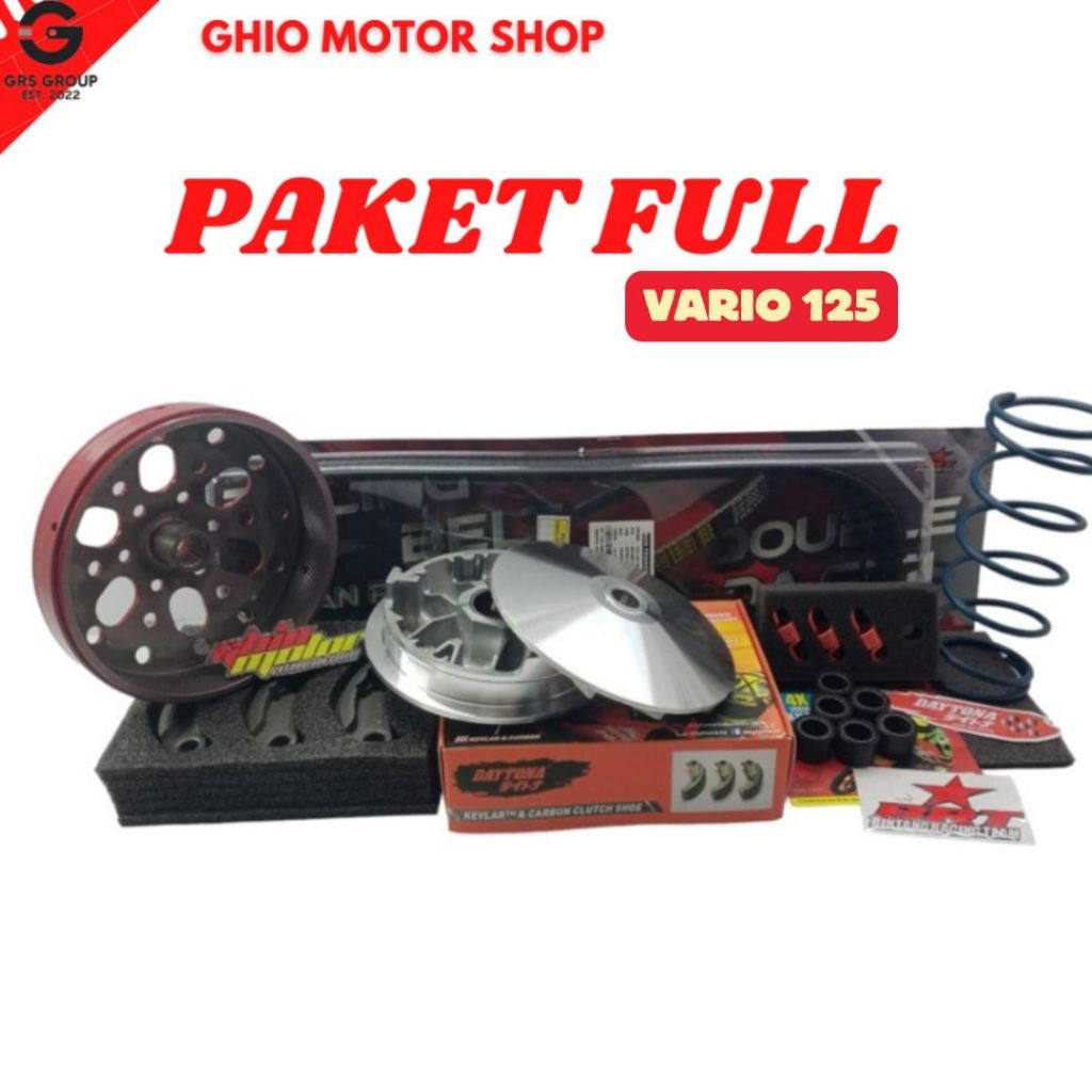 Paket Full Vario 125 Old KZR Vario 125 All New Led Upgrade Kirian CVT Ghio Motor