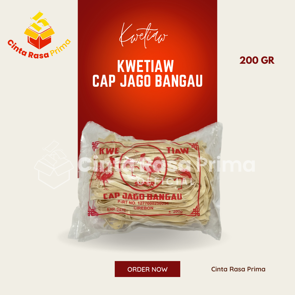 

Kwetiaw Cap Jago Bangau - 200gr