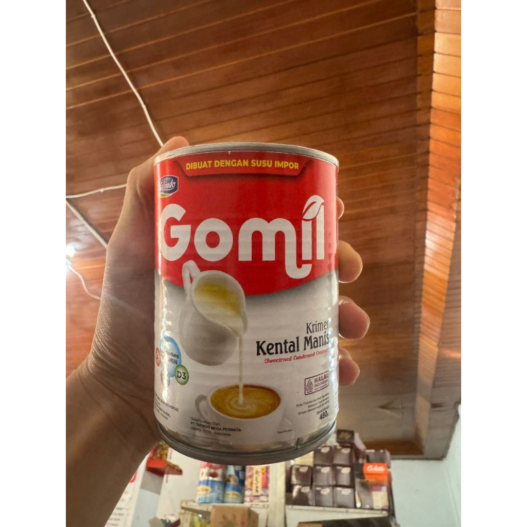 

condensed Milk Gomil / Susu Kental Manis Gomil - 480 Gram