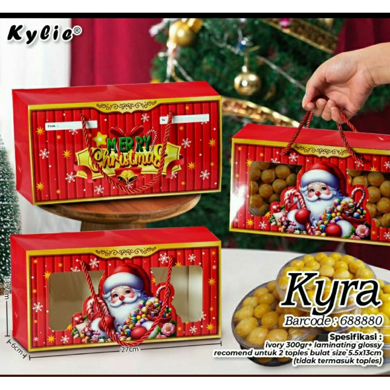 

BOX DUS PACKAGING CHRISTMAS /HAMPERS NATAL/ 27x6x13.7/BOX KYRA