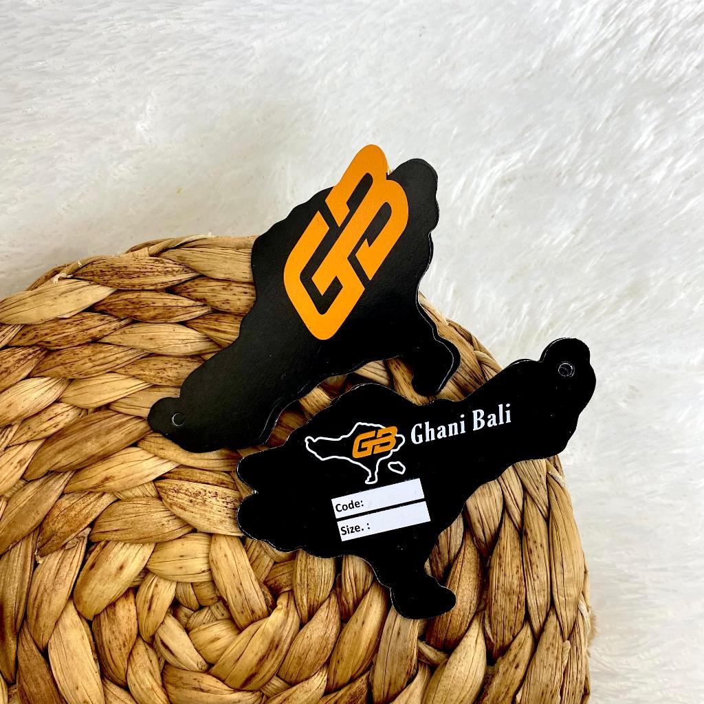 

600pcs Hangtag tipis, hangtag baju, hangtag pakaian, hangtag kaos, hangtag murah