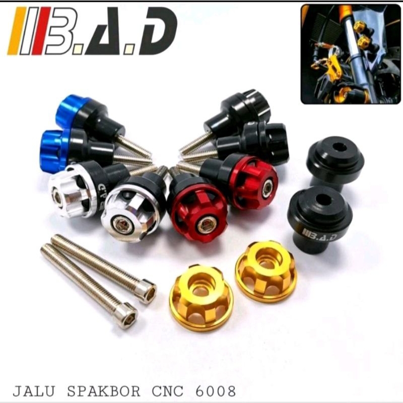 BAUT JALU SPAKBOR / MONEL BAUT KNALPOT / BAUT MONEL PLAT NOMOR UNIVERSAL NMAX AEROX PCX ADV DLL