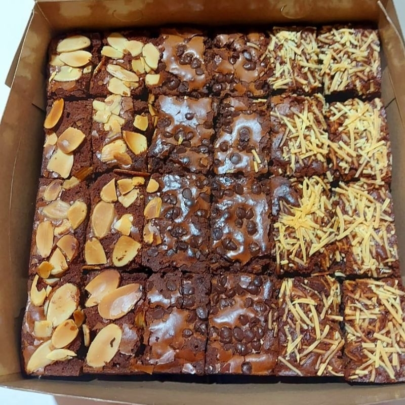 

fudge brownies potong