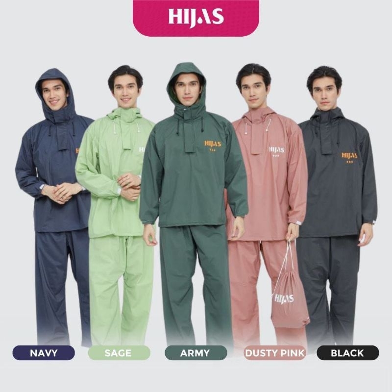 Jas Hujan Celana Hijaz