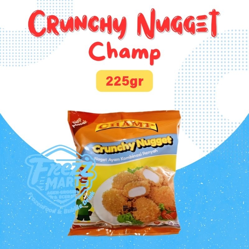 

Champ Crunchy Nugget 225gr 450gr Naget Ayam Renyah.