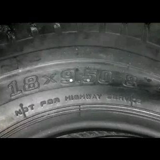 BAN ATV UK 18x9.50-8 RING 8 ON THE ROAD ASPAL 110cc DELI TIRE LUAR