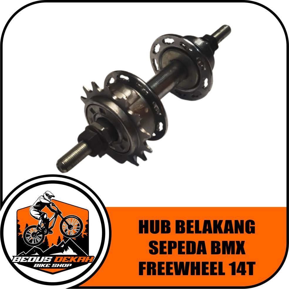 Hub Belakang BMX hole 36 14T / Hub BMX / Hub Belakang Sepeda BMX Antik