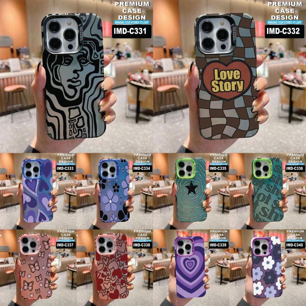 VIVO V40/Y18/Y28/Y38 ⭐️  CASE MOTIF KODE IMD C331- C340 CEK DESKRIPSI VENUS ACC
