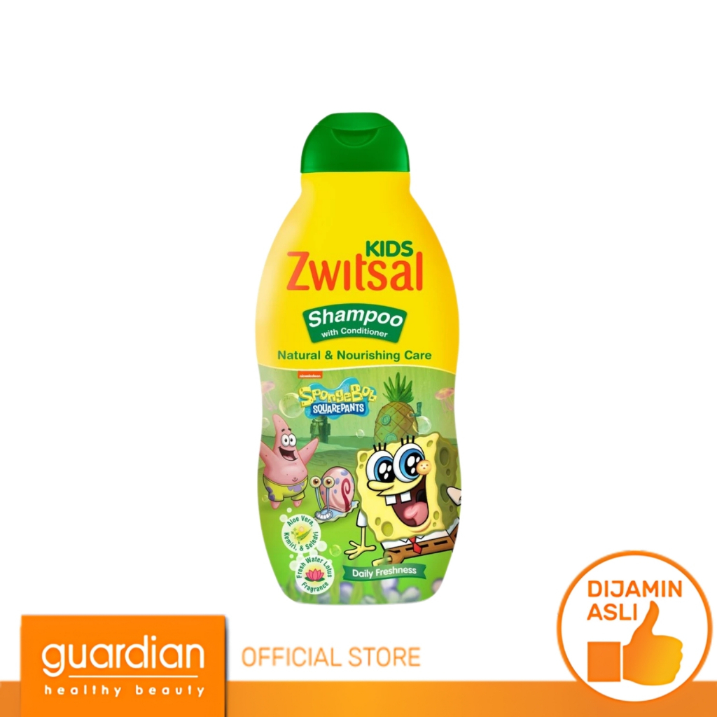 ZWITSAL Kids Shampoo Green Natural & Nourishing 180ml