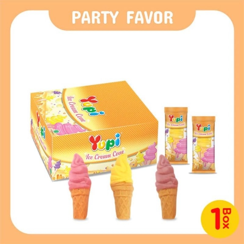

YUPI ICE CREAM CONE JELLY GUMMY CEMILAN ANAK SEHAT
