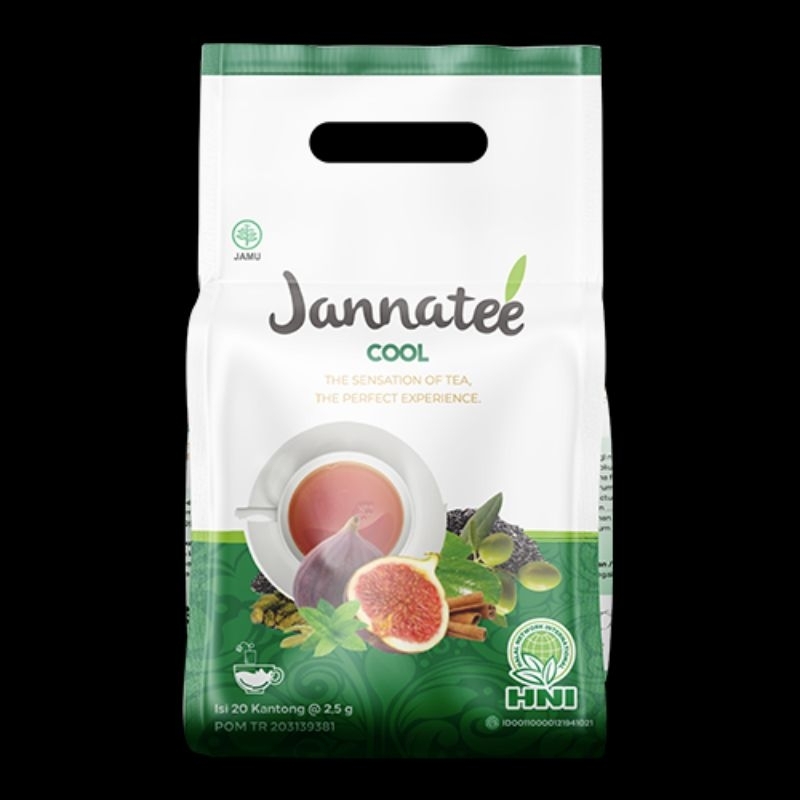 

JANNATEA COLD HNI HPAI TEH JANNATEA VARIAN COLD ORIGINAL HNI HPAI 100 % HALAL NETWORK INTERNATIONAL