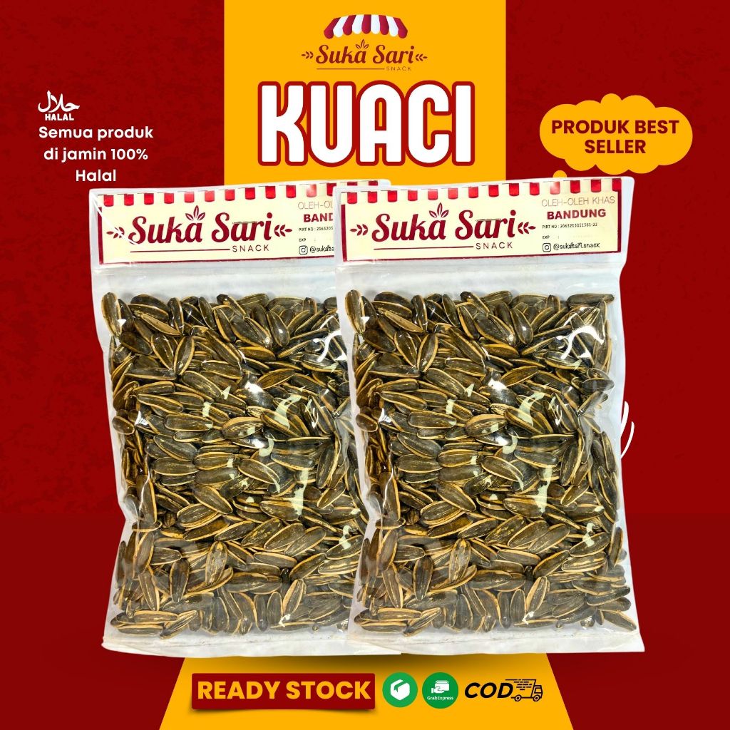 

Kuaci Biji Bunga Matahari - Sunflower Seed | Sukasari Snack