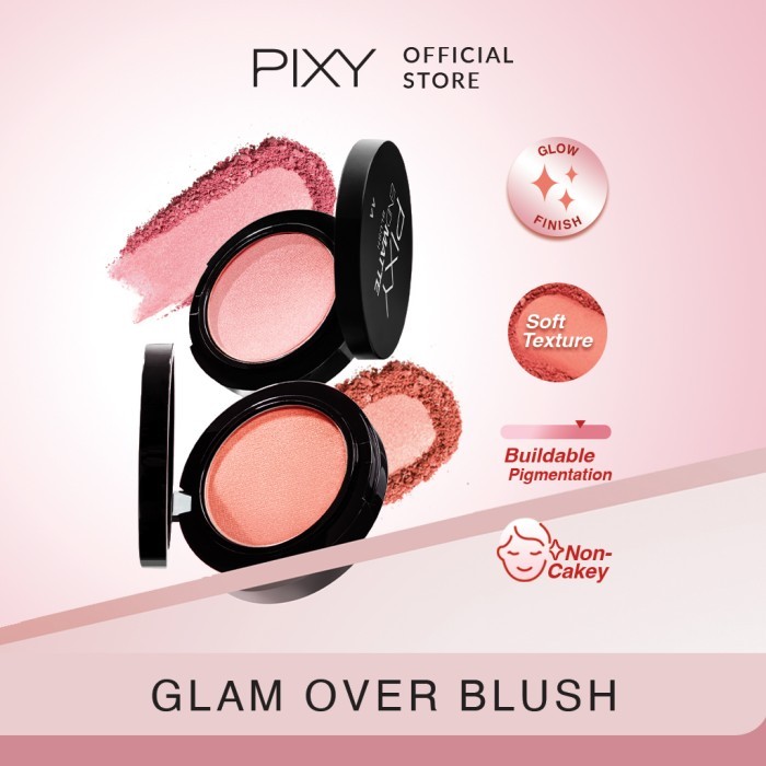 Pixy EndMatte Blush & Pixy GlamOver Blush