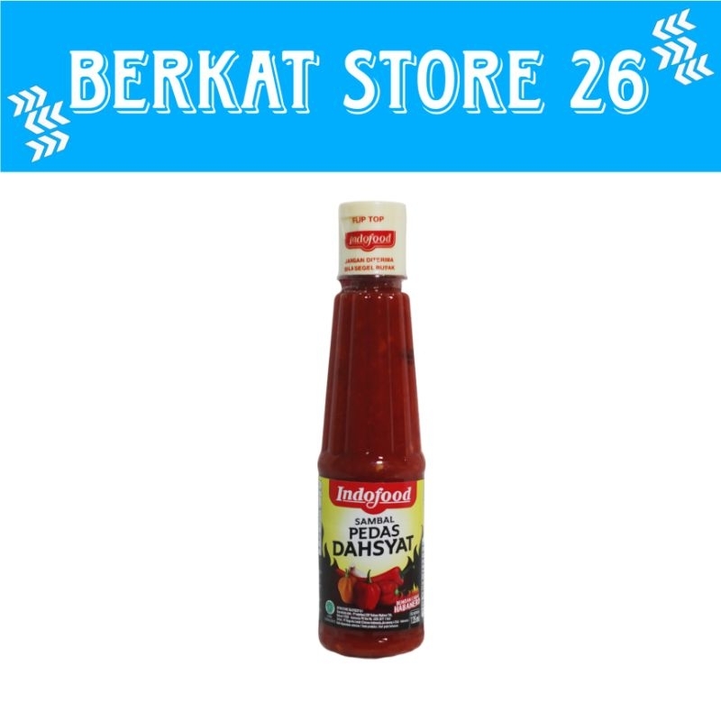 

SAOS DASYAT BOTOL INDOFOOD/SAOS INDOFOOD /DAHSYAT/ENAK/MURAH/