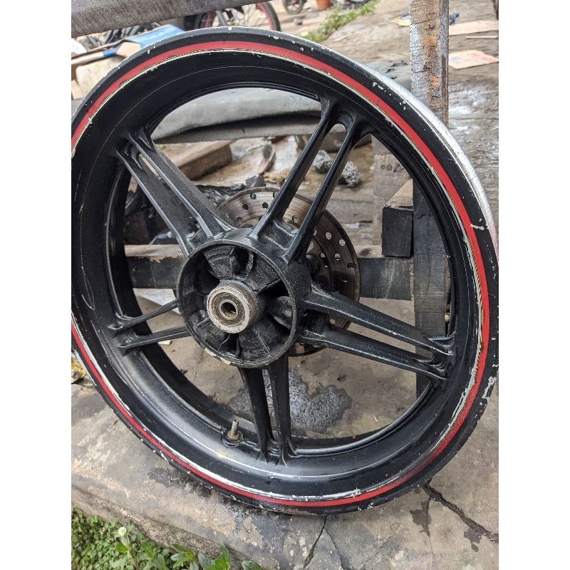 VELG PELEK BELAKANG YAMAHA MX KING 150 CC ORIGINAL