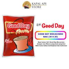 

KOPI GOODDAY Varian 3 Rasa (Mochacino,Caphicino,Good day Freez) PER 1 SACHEET