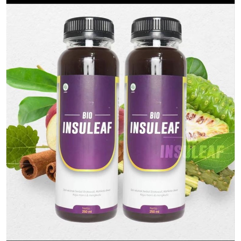 

PROMO!! PAKET 2 BOTOL BIO INSULEAF HEMAT!!!