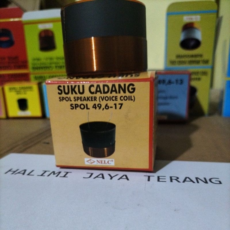 SPUL SPEAKER VOICE COIL NELC 49,6 - 17 ACR 15400