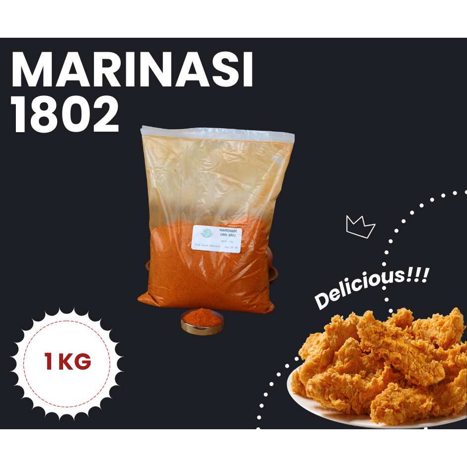 

Tepung marinasi 1802 , Kemasan 1 KG