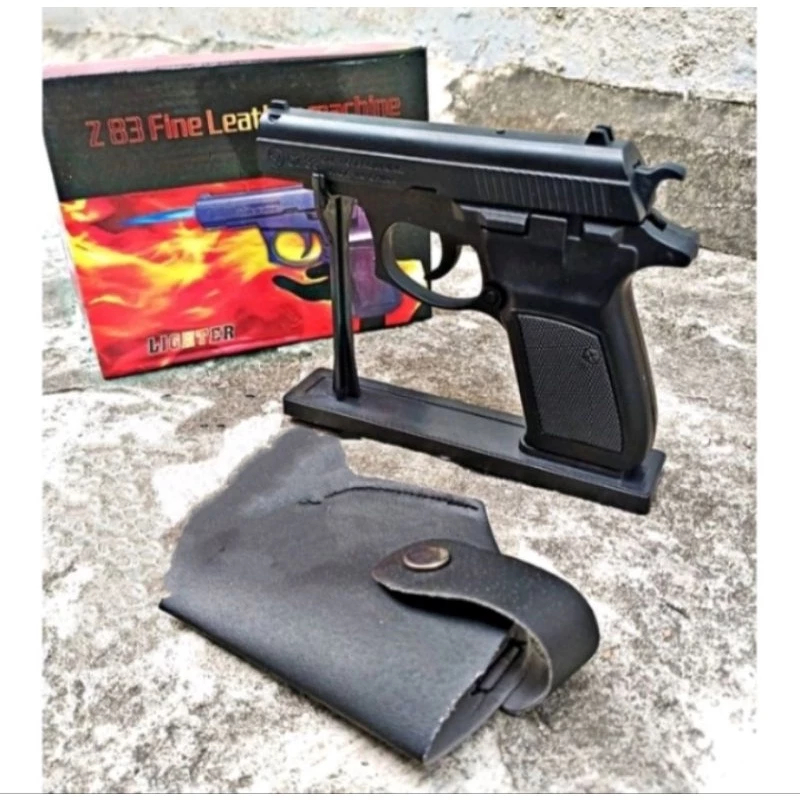 korek api model pistol z83 full besi bisa di kokang seperti asli.