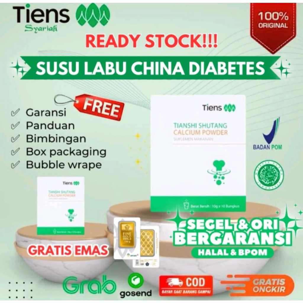 

SUSU LABU CHINA-SUSU SHUTANG CALSIUM POWDER 100% ORIGINAL BERSEGEL OBAT CHINA DIABETES