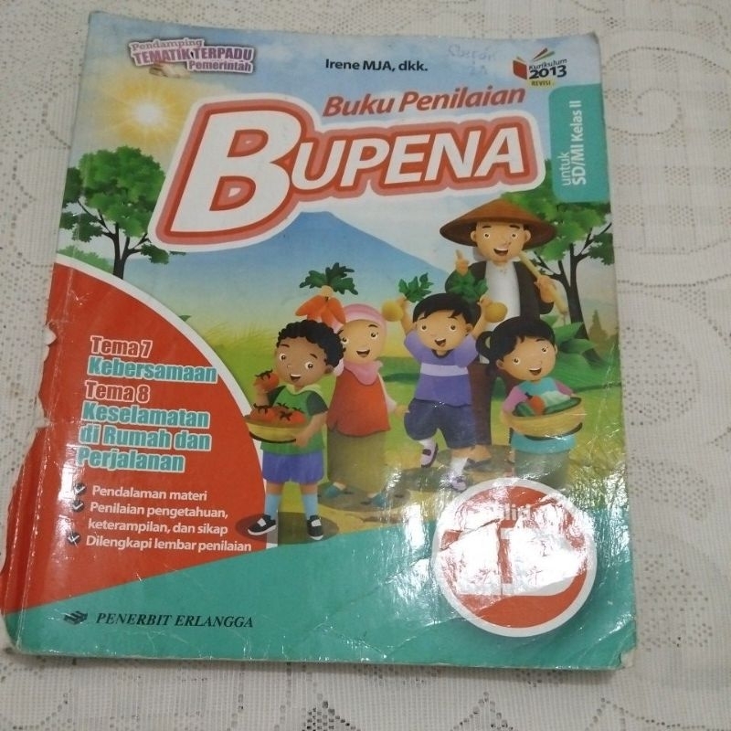 Buku Bupena kelas 2 SD jilid 2D
