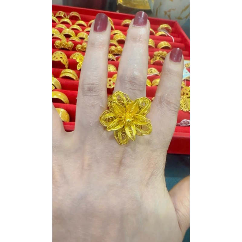 CINCIN LAPIS EMAS KENDARI 24K