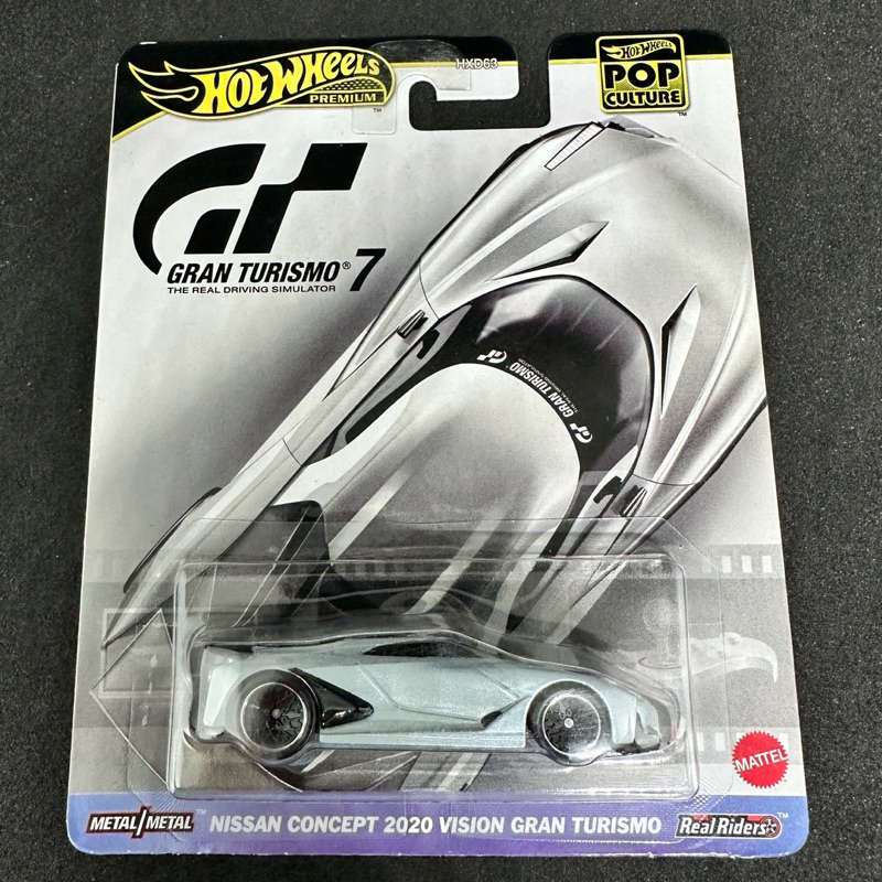 Hot Wheels Nissan Concept 2020 Vision Gran Turismo 7 Silver