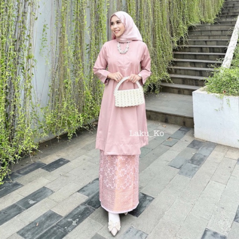 ATASAN TUNIK BATU PAYET HARIAN - REALPICT TUNIK KEKINIAN TOYOBO FODU BATU PAYET