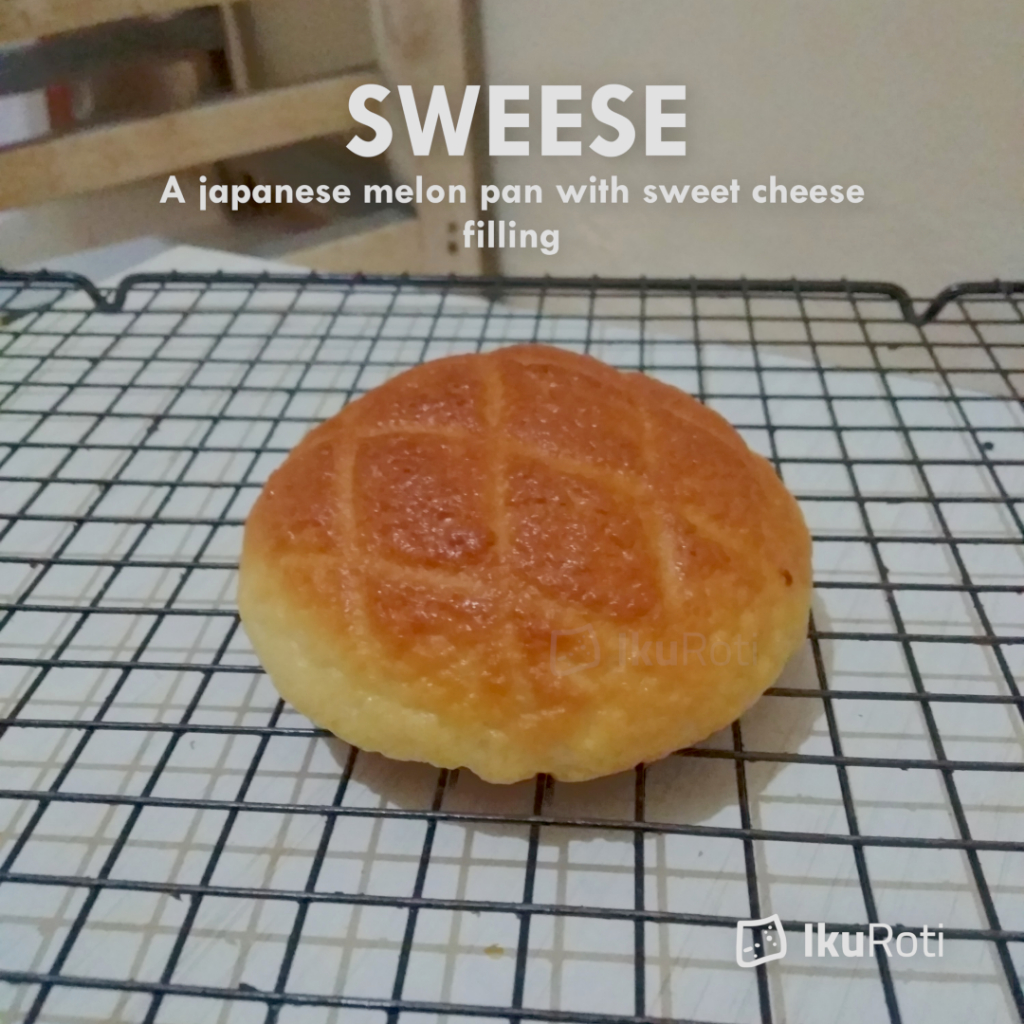 

Melon Pan / Roti Keju Manis - SWEESE