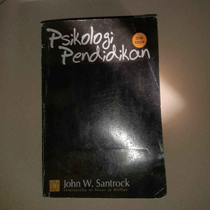 

Psikologi Pendidikan Edisi Kedua John W. Santrock [BUKU BEKAS MURAH]