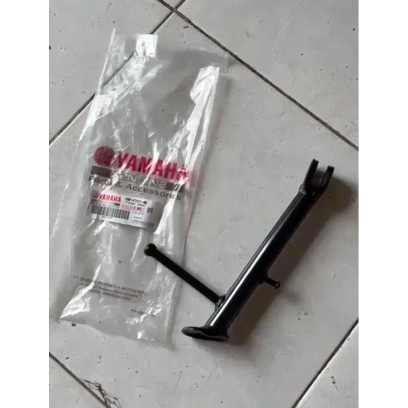 jagang samping scorpio original yamaha GENUINE PART cagak samping scorpio hitam