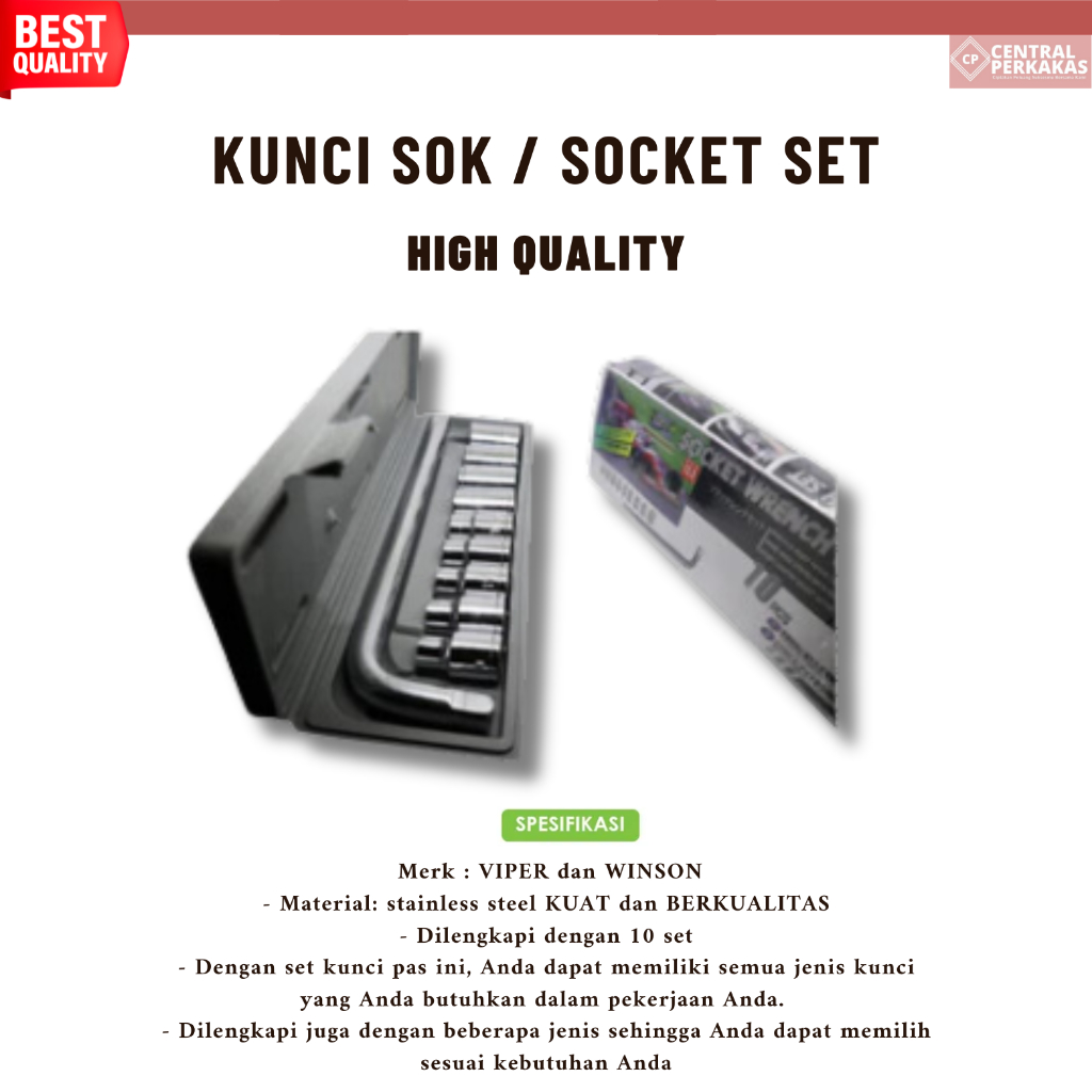 Kunci sok / shock set / kunci mobil set / kunci sok motor Termurah