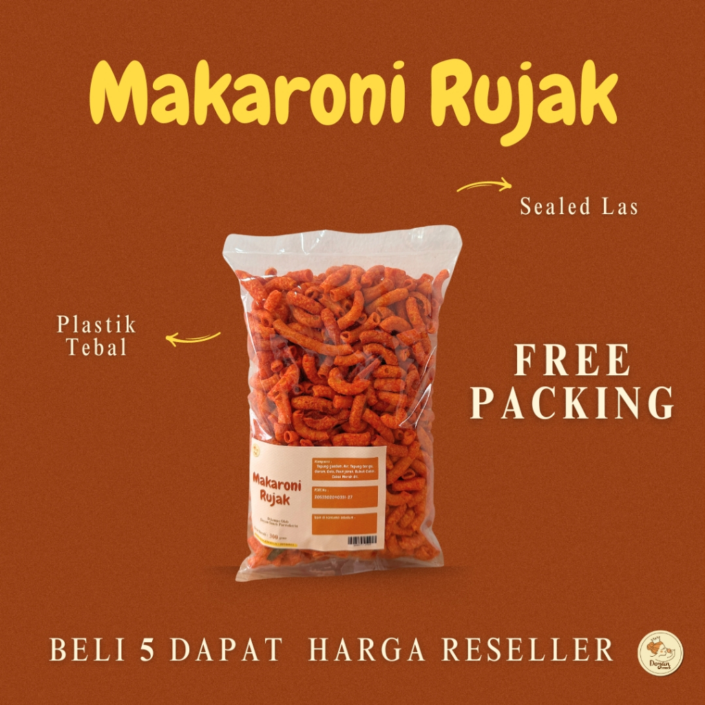 

MAKARONI RUJAK DAUN JERUK / MAKARONI PEDAS