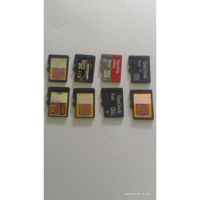 MEMORY SD CARD BEKAS ORIGINAL COPOTAN
