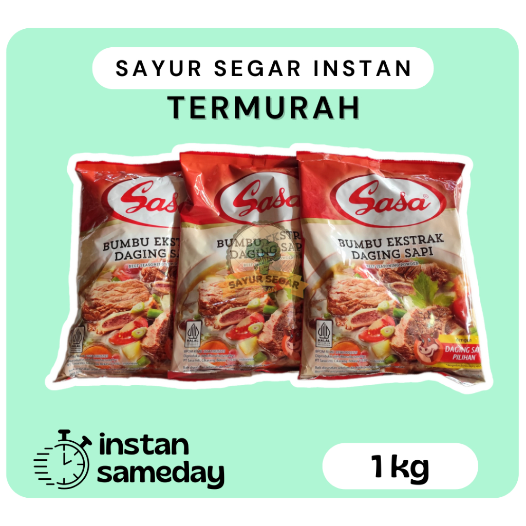 

Bumbu Ekstak Daging Sapi Sasa 1kg