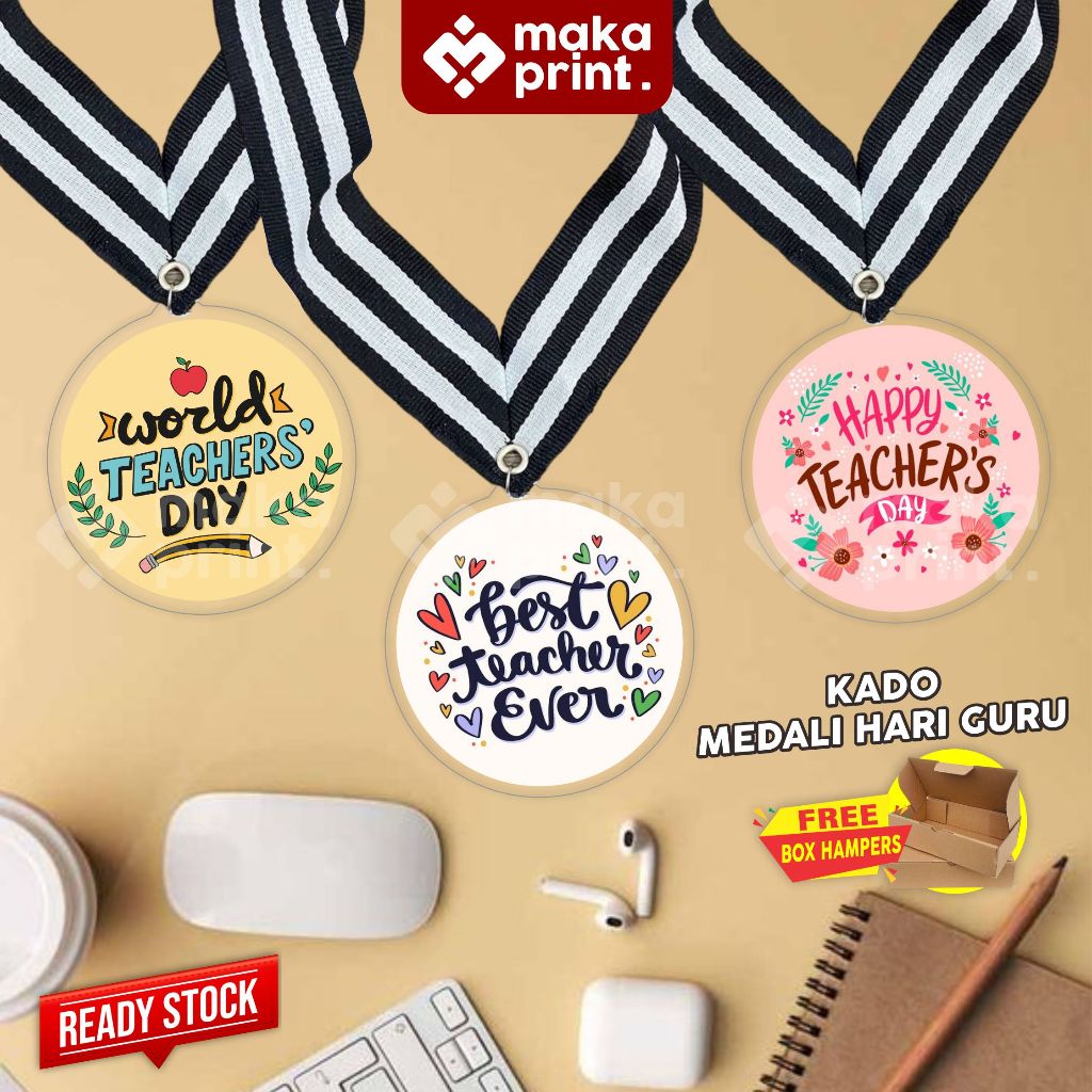 KADO MEDALI HADIAH HARI GURU